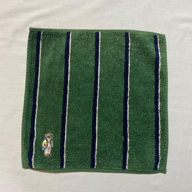 POLO RALPH LAUREN(ポロラルフローレン)のラルフローレン　タオルハンカチ　中古品　ポロベア　#1069 レディースのファッション小物(ハンカチ)の商品写真