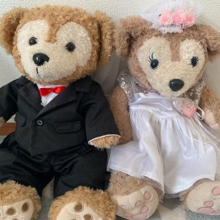 ディズニー(Disney)の結婚式　ウエディングドレス　ダッフィ　着せ替えコスチューム(ぬいぐるみ)