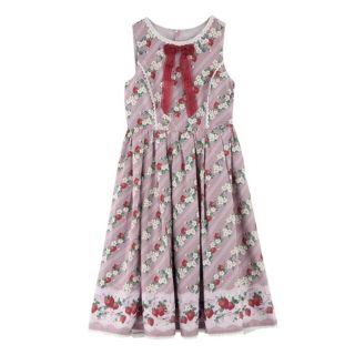 axes femme - axes femme kawaii いちご柄ジャンパースカート