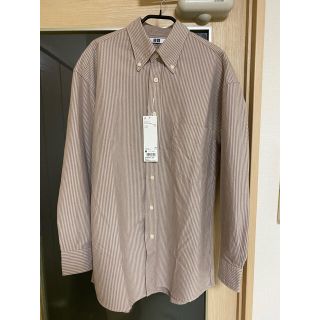 ユニクロ(UNIQLO)のuniqlo u ユニクロユー 20AW オックスフォード シャツ ピンク M(シャツ)