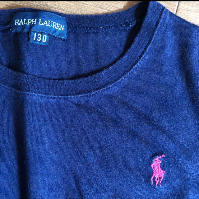 Ralph Lauren(ラルフローレン)のラルフローレン ポロシャツ キッズ/ベビー/マタニティのキッズ服女の子用(90cm~)(Tシャツ/カットソー)の商品写真