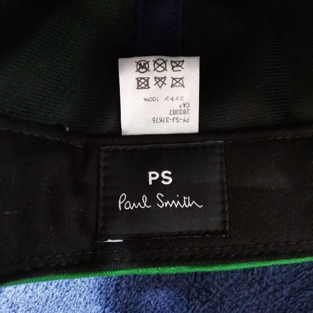 Paul Smith(ポールスミス)のPaul Sumith　ロゴキャップ　グリーン メンズの帽子(キャップ)の商品写真