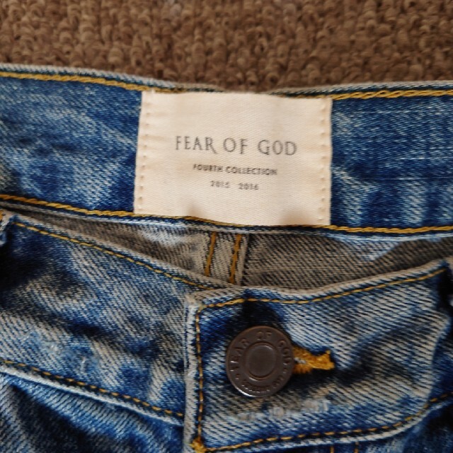 FEAR OF GOD(フィアオブゴッド)のFEAR OF GOD 4th SELVEDGE DENIM 33 メンズのパンツ(デニム/ジーンズ)の商品写真