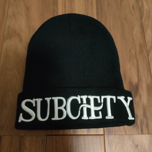 Subciety(サブサエティ)のサブサエティー　ニット帽 レディースの帽子(ニット帽/ビーニー)の商品写真