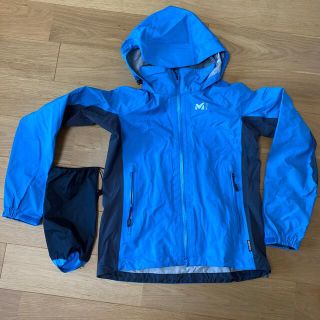 ミレー(MILLET)のrinko様専用 MILLET ミレー GORE-TEX 防水 ブルー 女性S(ナイロンジャケット)