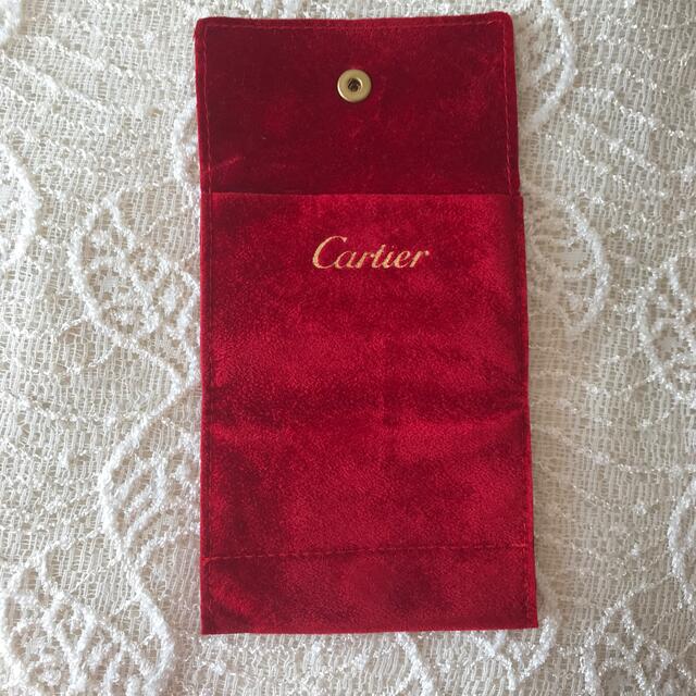 Cartier(カルティエ)の🧏‍♀️Cartier ジュエリー　ベルベットケース　 レディースのファッション小物(ポーチ)の商品写真