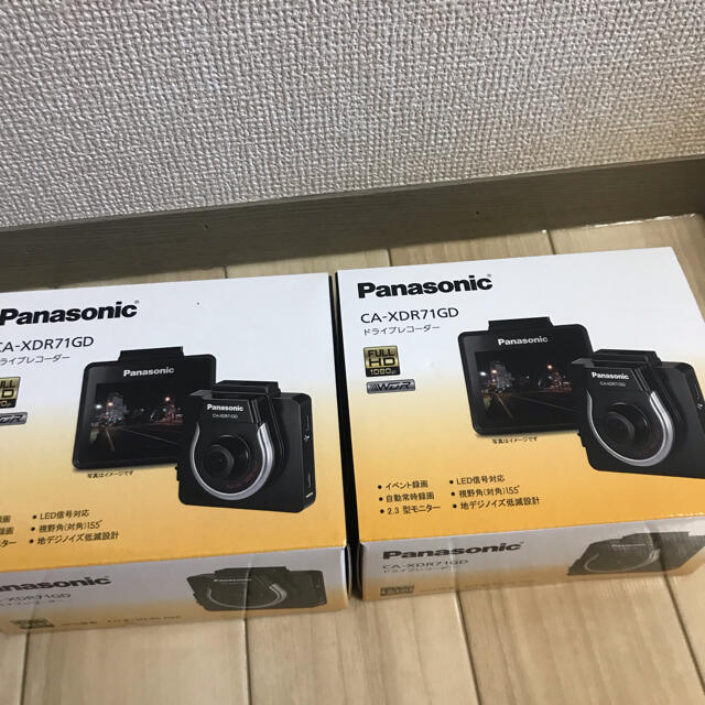 新品 Panasonic ドライブレコーダー CA-XDR71GD ドラレコ ...