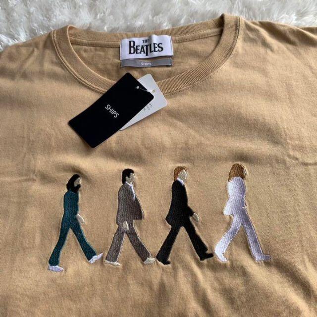 SHIPS(シップス)の【新品タグ付き】BEATLES / SHIPS 大人気コラボTシャツ レディースのトップス(Tシャツ(半袖/袖なし))の商品写真