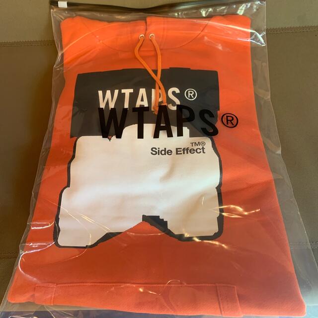 wtaps side effect hoodie L オレンジ　パーカー