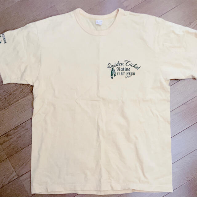 THE FLAT HEAD(フラットヘッド)のフラットヘッド　Tシャツ　メンズ　アメカジ　S M メンズのトップス(Tシャツ/カットソー(半袖/袖なし))の商品写真