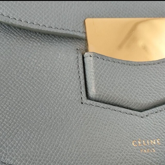 CEFINE(セフィーヌ)の大幅値下げ→セリーヌCELINE ショルダーバッグ トロッター  CELADON レディースのバッグ(ショルダーバッグ)の商品写真