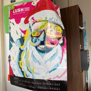 ラッシュ(LUSH)のLUSHカレンダー、ポスター(ポスター)