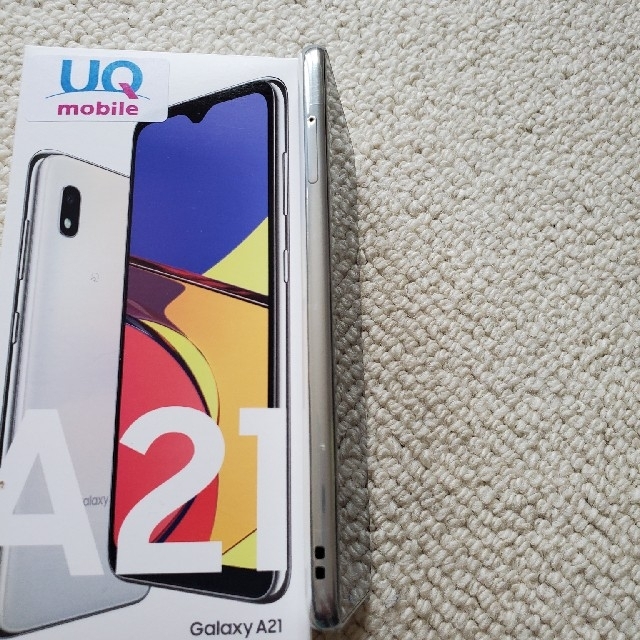 Galaxy A21 SCV49 UQモバイル SIMフリー 値下げ - スマートフォン本体