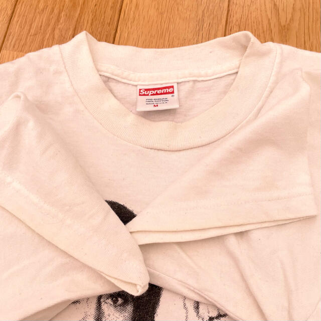 Supreme(シュプリーム)の中古‼️ Supreme × Jane Fonda Tee 白 Mサイズ 送料込 メンズのトップス(Tシャツ/カットソー(半袖/袖なし))の商品写真