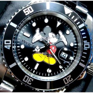 INVICTA - $595 インビクタ DISNEY ミッキー サブマリーナ ブラック ...