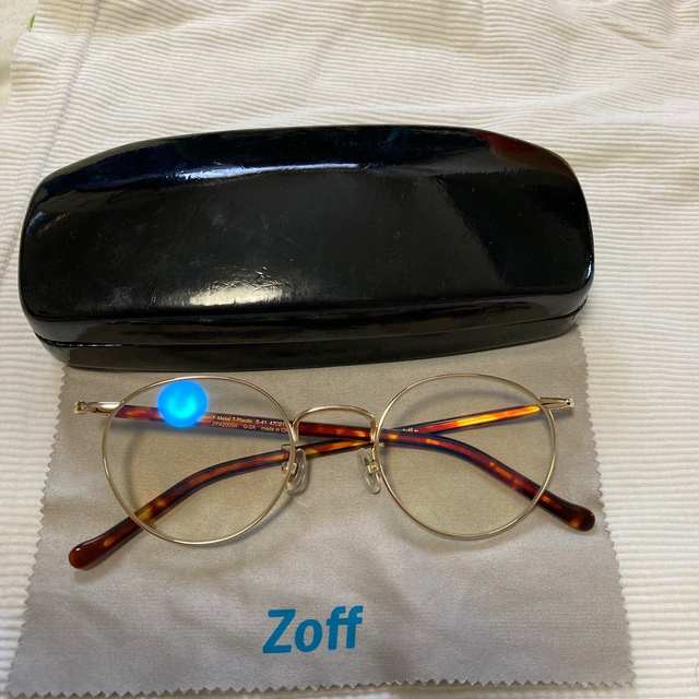 Zoff(ゾフ)のZoff ブルーライトカットメガネ レディースのファッション小物(サングラス/メガネ)の商品写真