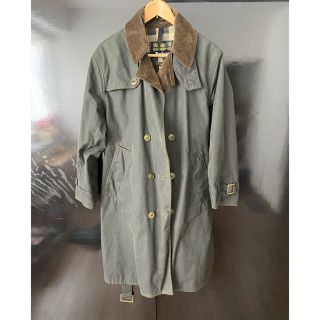 バーブァー トレンチコート(メンズ)(グリーン・カーキ/緑色系)の通販