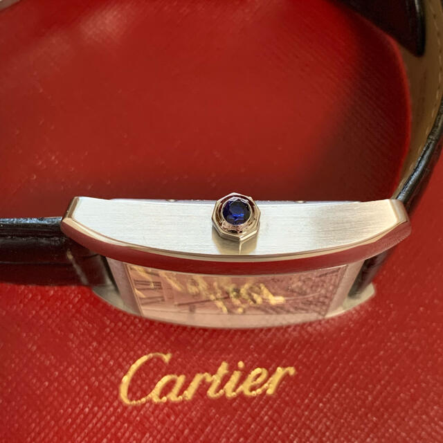 Cartier(カルティエ)のsuzzu197664様専用　タンクMC ホワイト　Cartier  メンズの時計(腕時計(アナログ))の商品写真