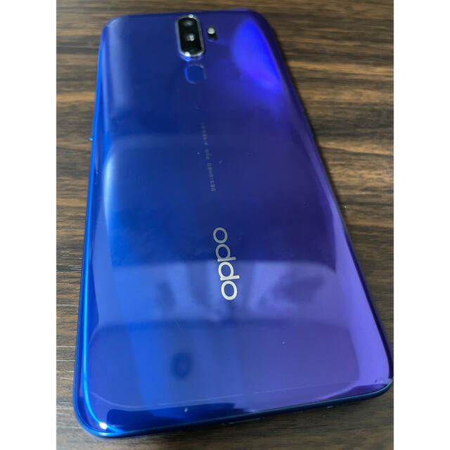 OPPO(オッポ)のOppo A5 2020 ブルー 4GB/64GB ジャンク品 スマホ/家電/カメラのスマートフォン/携帯電話(スマートフォン本体)の商品写真