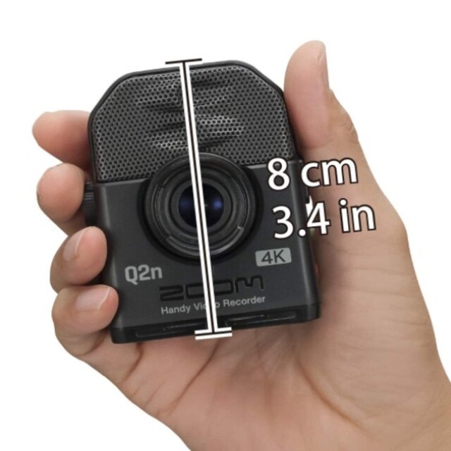 Zoom(ズーム)のZOOM Q2n-4k ハンディ　ビデオ　レコーダー 楽器のレコーディング/PA機器(その他)の商品写真