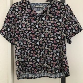 ジュエティ(jouetie)のJouetie 開襟　柄シャツ(シャツ/ブラウス(半袖/袖なし))