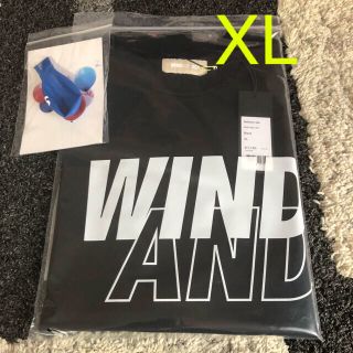 シー(SEA)の新品　WIND AND SEA  BALLOON TEE BLACK 黒　半袖(Tシャツ/カットソー(半袖/袖なし))