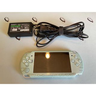 プレイステーションポータブル(PlayStation Portable)のSONY PSP2000 ミント グリーン(携帯用ゲーム機本体)