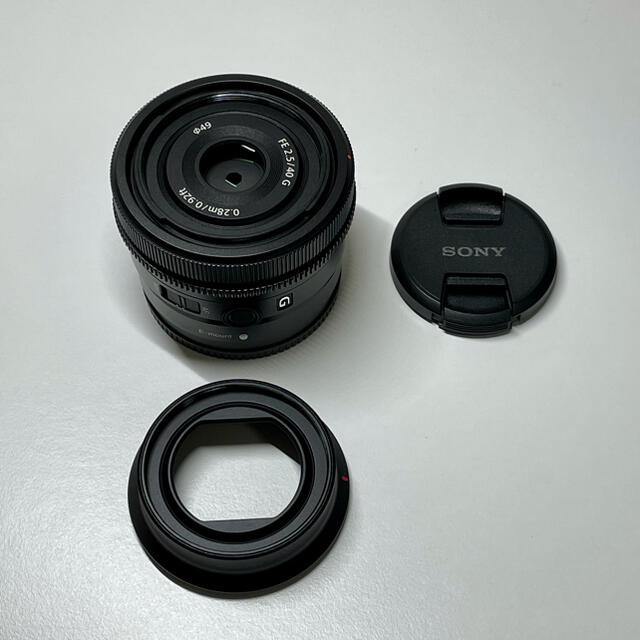 極美品】SONY FE 40mm F2.5 G SEL40F25G 極美品】SONY FE 40mm F2.5 G SEL40F25G