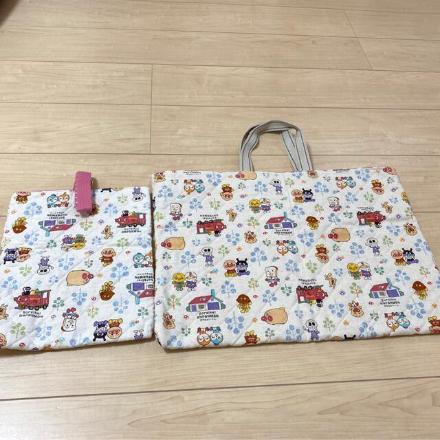 ALOHA様専用☆入園グッズ７点セット ハンドメイドのキッズ/ベビー(バッグ/レッスンバッグ)の商品写真