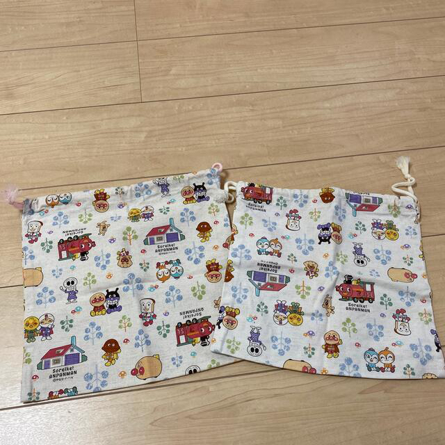 ALOHA様専用☆入園グッズ７点セット ハンドメイドのキッズ/ベビー(バッグ/レッスンバッグ)の商品写真