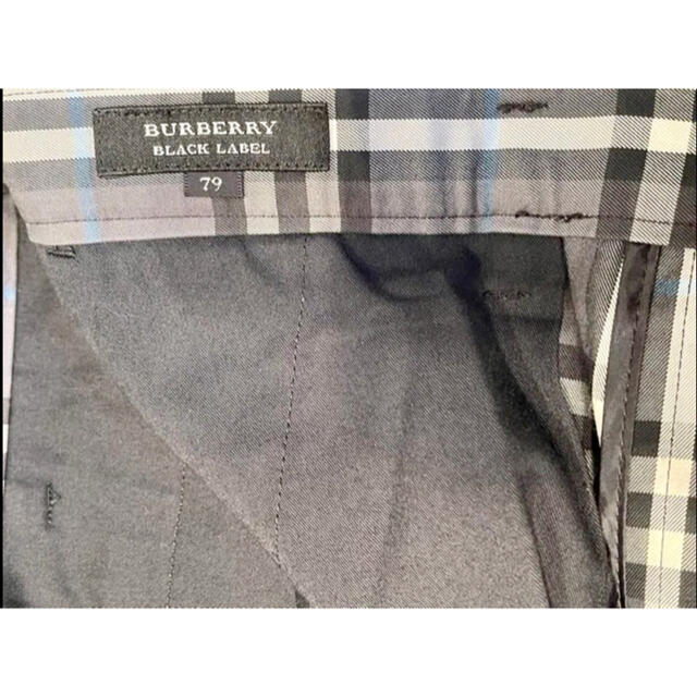 BURBERRY BLACK LABEL(バーバリーブラックレーベル)のバーバリー チェックパンツ Burberry Black Label 79 メンズのパンツ(スラックス)の商品写真