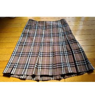 バーバリーブルーレーベル(BURBERRY BLUE LABEL)のバーバリー　BURBERRY BLUE LABEL ウールスカート　サイズ38(ひざ丈スカート)