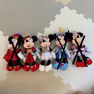 ディズニー(Disney)のミニーマウス ぬいば セット(ぬいぐるみ)