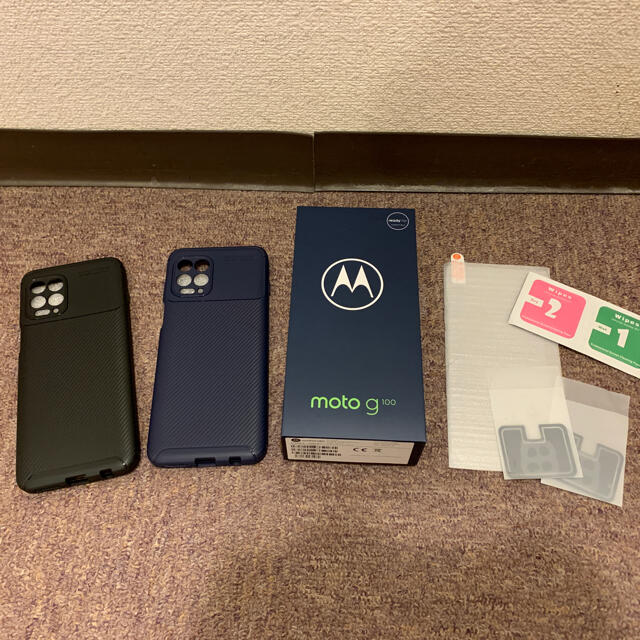 Motorola(モトローラ)の【新品未開封】Motorola moto g100 日本版 SIMフリー スマホ/家電/カメラのスマートフォン/携帯電話(スマートフォン本体)の商品写真