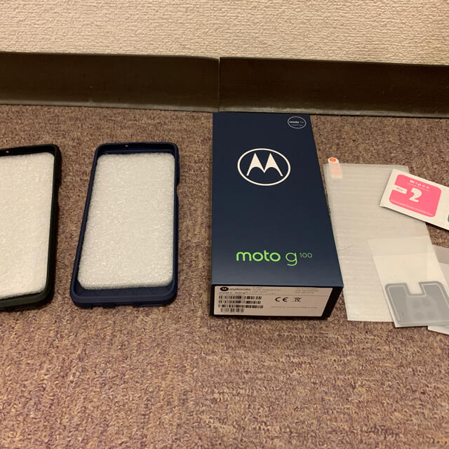 Motorola(モトローラ)の【新品未開封】Motorola moto g100 日本版 SIMフリー スマホ/家電/カメラのスマートフォン/携帯電話(スマートフォン本体)の商品写真