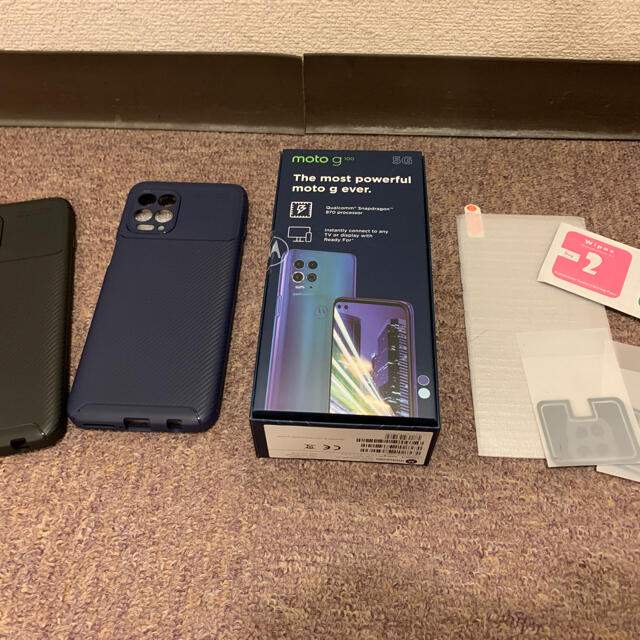 【新品未開封】Motorola moto g100 日本版 SIMフリー 2