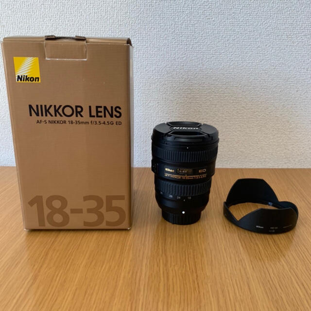 ニコン　AF-S NIKKOR 18-35mm f3.5-4.5G EDカメラ