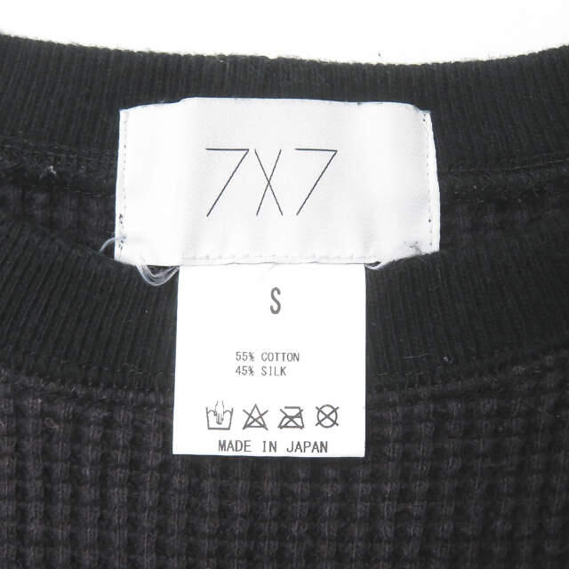 7x7 seven by seven RAGLAN THERMAL SWEAT メンズのトップス(スウェット)の商品写真