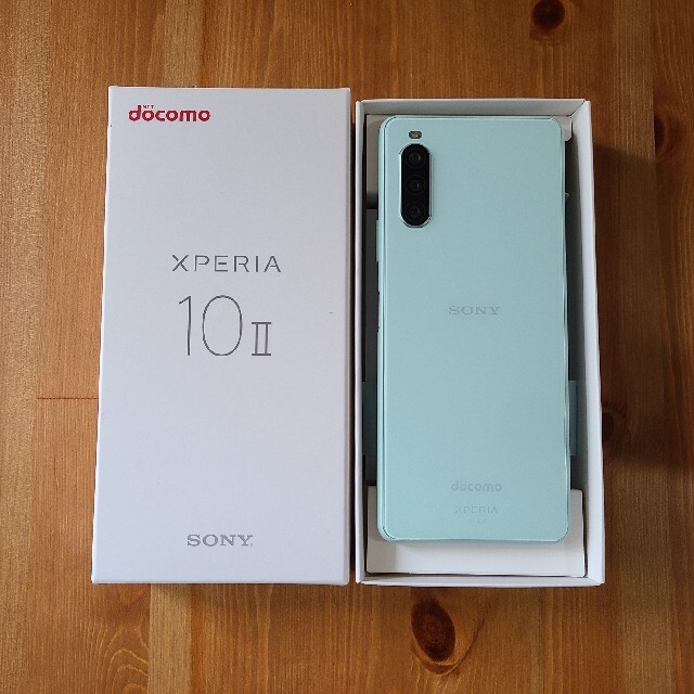 Xperia10II　ミント　スマートフォン本体