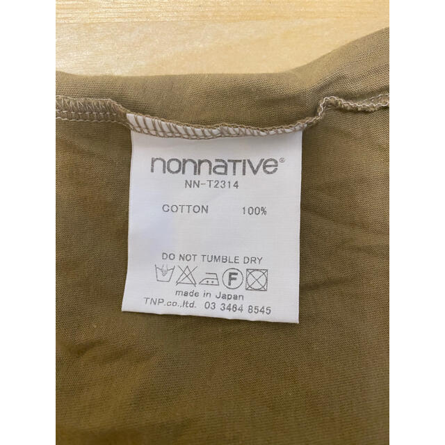 nonnative(ノンネイティブ)のNONNATIVE ノンネイティブ Tシャツ サイズ 0 メンズのトップス(Tシャツ/カットソー(半袖/袖なし))の商品写真