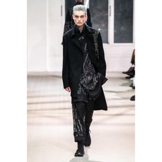 Yohji Yamamoto(ストライプ ・ テーラードジャケット)のフリマ Yohji Yamamoto(ストライプ ・ テーラードジャケット)のフリマ
