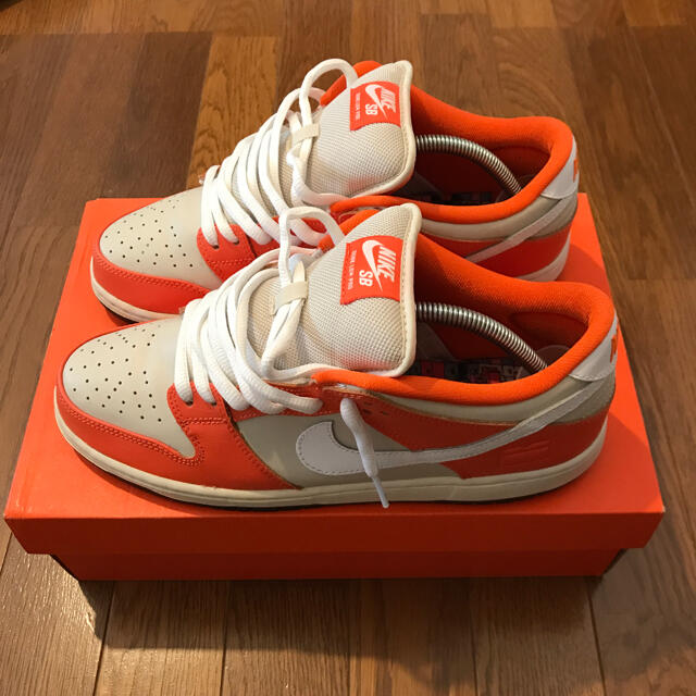 【土日セール！】NIKE DUNKLOWPREMIUM SB Orangebox