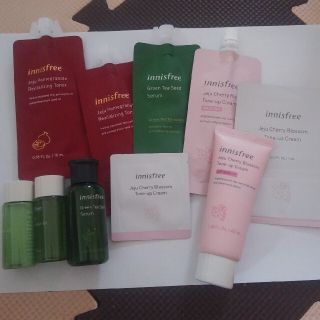 イニスフリー(Innisfree)のイニスフリー　サンプルセット　トーンアップ下地　10点(サンプル/トライアルキット)