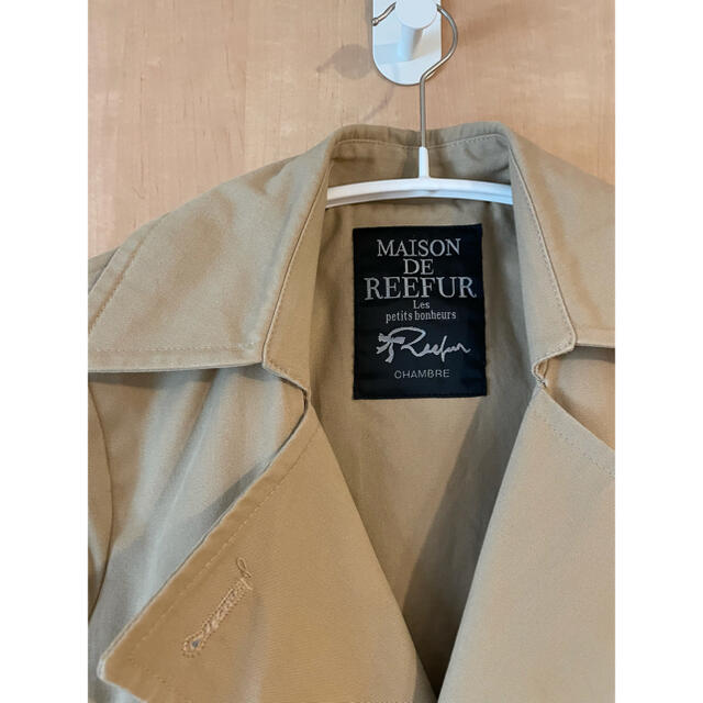 Maison de Reefur(メゾンドリーファー)のメゾンドリーファー　ドレストレンチコート　38 梨花 レディースのジャケット/アウター(トレンチコート)の商品写真