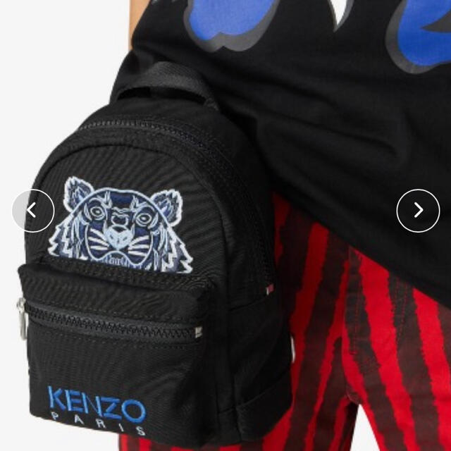 KENZO ケンゾーミニコットンバックバッグ Kampus tiger タイガー