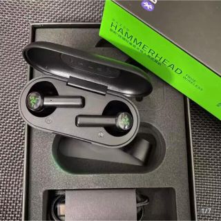 レイザー(LAZER)の【新品】Razer Hammerhead True Wireless ブラック(ヘッドフォン/イヤフォン)