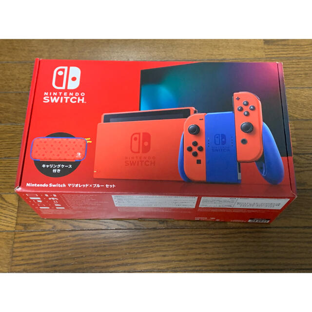 Nintendo Switch 本体 マリオレッド ブルー 新品　スイッチ