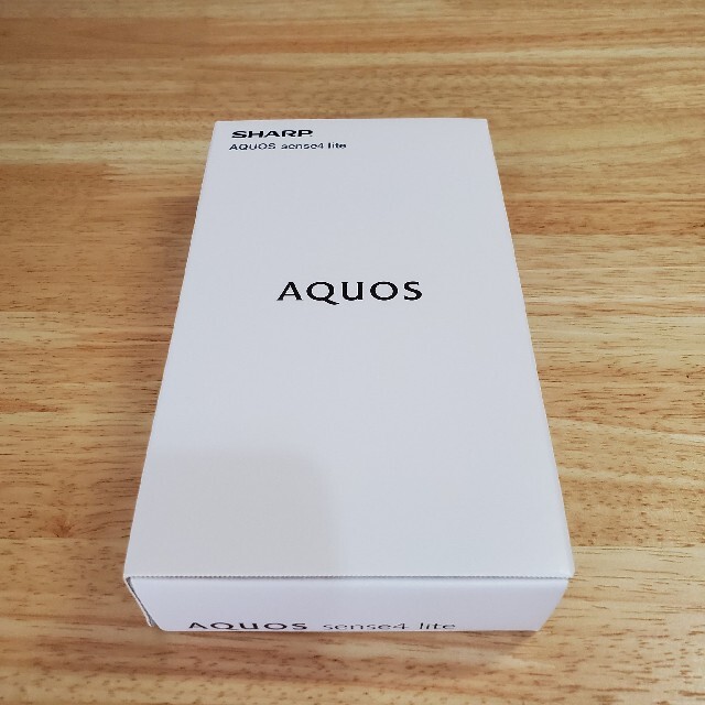 スマホ/家電/カメラ AQUOS sense4 lite SIMフリーブラック 購入証明書 ...