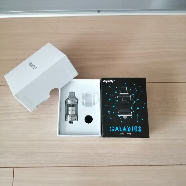 Vapefly Galaxies MTL RTA　シルバー メンズのアクセサリー(ブレスレット)の商品写真