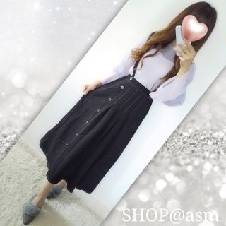 マジェスティックレゴン(MAJESTIC LEGON)の【美品】2wayサロペスカートコーデ✨ローリーズファーム、スナイデル、イング系(セット/コーデ)